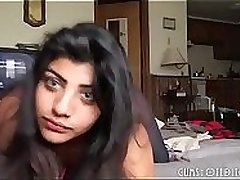 Amateur Indian Girlfriend With Small Tits Pleasing Cock