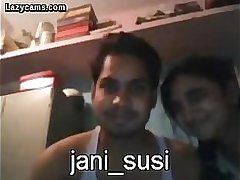 Indian Couple Blowjob on Webcam